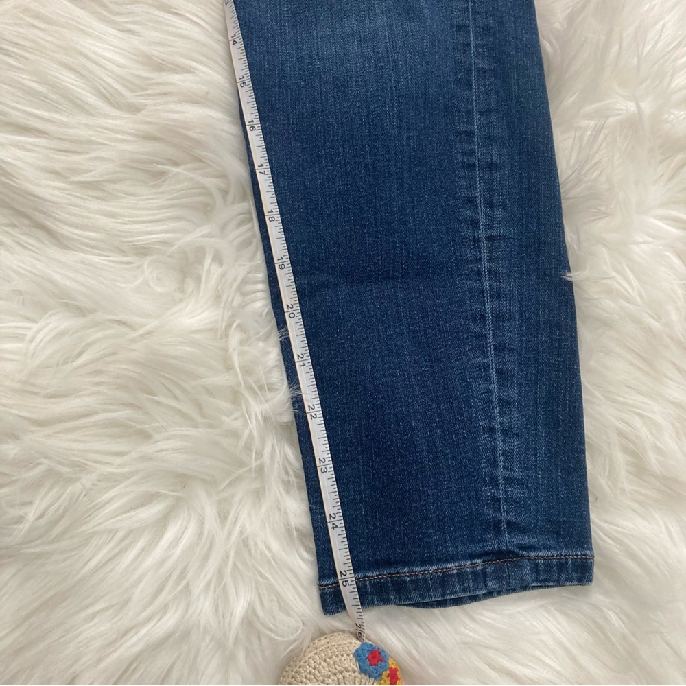 LOFT CURVY SKINNY ANKLE DENIM PANTS - Picture 6 of 9